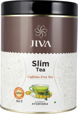 Jiva Slim Tea (300 gm) Pack of 2 Unflavoured Herbal Tea(300 g, Tin)