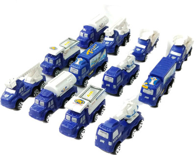ClueSteps Vehicle Push & Pull Along Toys Construction trucks Set of 12 Pieces(Blue, White)
ClueSteps Vehicle Push & Pull Along Toys Construction trucks Set of 12 Pieces(Blue, White)