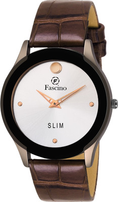 fascino Analog Round Silver Dial Slim Watch with Leather Belt FCW 1233-BR Watch - For Men
fascino Analog Round Silver Dial Slim Watch with Leather Belt FCW 1233-BR Watch - For Men