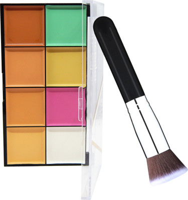 firstzon™ 8 Color cream concealer palette with concealer brush B(Set of 2)
firstzon™ 8 Color cream concealer palette with concealer brush B(Set of 2)