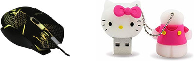 DARK EDGE XM505 Wired Optical Gaming Mouse With Kitty Cat 16 GB Pen Drive Combo Set
DARK EDGE XM505 Wired Optical Gaming Mouse With Kitty Cat 16 GB Pen Drive Combo Set
