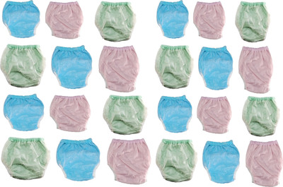 Aayat Kids Premium Soft Polka Inside Towel Outside Plastic Absorable Training Pants Pack of 24, Multicolor
Aayat Kids Premium Soft Polka Inside Towel Outside Plastic Absorable Training Pants Pack of 24, Multicolor