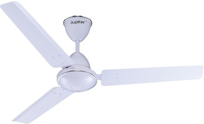 Jupiter BLDC Energy Saver 3 Blade Ceiling Fan(White, Pack of 1)