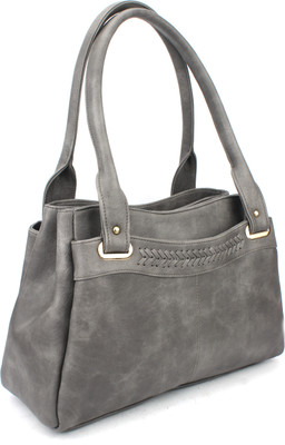 T Square Hand-held Bag(Grey)