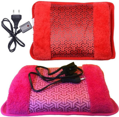 CRETO New Velvet Fur Hot Gel Warm Bag (2 Piece COMBO) Electric 1L (Multi-color)for Muscles and Pain electric 1 L Hot Water Bag(Multicolor)
CRETO New Velvet Fur Hot Gel Warm Bag (2 Piece COMBO) Electric 1L (Multi-color)for Muscles and Pain electric 1 L Hot Water Bag(Multicolor)