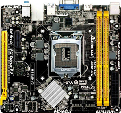 BIOSTAR H81MHV3 Motherboard