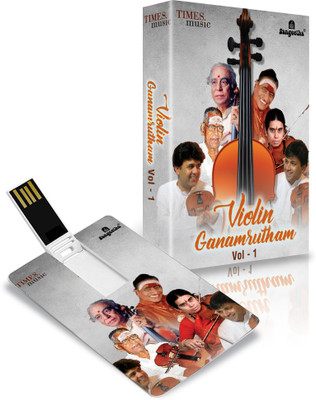Music Card VIOLIN GANAMRUTHAM - Vol. 1 Pendrive Standard Edition(Instrumental - Kunnakkudi Vaidyanathan, Lalgudi G. Jayaraman, A. Kanyakumari, T. Rukmini, M.S. Gopalakrishnan, Lalgudi G. J. R. Krishnan, Lalgudi Vijayalakshmi, Mysore Nagaraj, Manjunath, Ga
Music Card VIOLIN GANAMRUTHAM - Vol. 1 Pendrive Standard Edition(Instrumental - Kunnakkudi Vaidyanathan, Lalgudi G. Jayaraman, A. Kanyakumari, T. Rukmini, M.S. Gopalakrishnan, Lalgudi G. J. R. Krishnan, Lalgudi Vijayalakshmi, Mysore Nagaraj, Manjunath, Ga