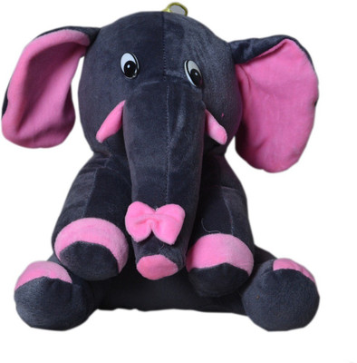 SPORTSHOLIC 9 inch Soft Toy Elephant Washable For Kids 2 To 5 Years - 23 cm(Black)
SPORTSHOLIC 9 inch Soft Toy Elephant Washable For Kids 2 To 5 Years - 23 cm(Black)