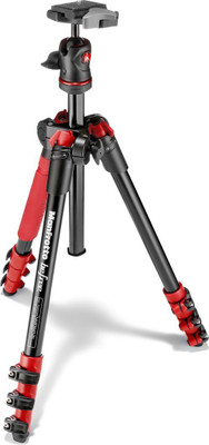 manfrotto MKBFRA4R-BH Tripod Kit(Red, Supports Up to 4 g)