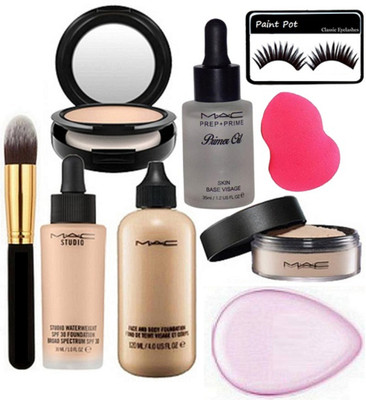 paint pot Eyelashes, Silicon Puff, Sponge Puff, Mac Studio Waterweight, Face & Body Foundations, Primer Oil, Loose Powder With Brush(Set of 8)
paint pot Eyelashes, Silicon Puff, Sponge Puff, Mac Studio Waterweight, Face & Body Foundations, Primer Oil, Loose Powder With Brush(Set of 8)