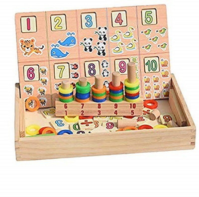Kalaplanet Crazy Crafts Wooden Donuts Number Counting Multifunctional Maths Learning Puzzle Box (Multicolour) Above 3 Years(Multicolor)
Kalaplanet Crazy Crafts Wooden Donuts Number Counting Multifunctional Maths Learning Puzzle Box (Multicolour) Above 3 Years(Multicolor)