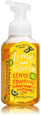 Bath & Body Works Gentle Foaming Hand Soap, Lime and Turmeric - 259ml (8.75oz)(259 ml, Bottle)
Bath & Body Works Gentle Foaming Hand Soap, Lime and Turmeric - 259ml (8.75oz)(259 ml, Bottle)
