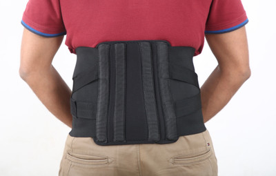 MEDITIVE Lumbar lower Back Support Pain Reliever Belt for improving Back Posture (, -32-36 inches/ 80-90 cm size) : Black, for Women and Men with Double Velcro Support
MEDITIVE Lumbar lower Back Support Pain Reliever Belt for improving Back Posture (, -32-36 inches/ 80-90 cm size) : Black, for Women and Men with Double Velcro Support