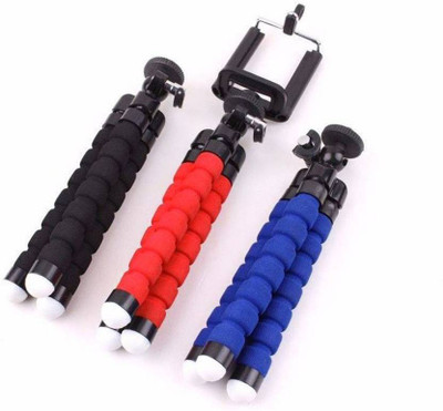FU4 STYLE MINI ADJUSTABLE FLEXIBLE TRIPOD SELFIE STICK (PACK OF 3) Tripod (Red, Blue, Black, Supports Up to 600) Tripod(Multicolor, Supports Up to 600 g)
FU4 STYLE MINI ADJUSTABLE FLEXIBLE TRIPOD SELFIE STICK (PACK OF 3) Tripod (Red, Blue, Black, Supports Up to 600) Tripod(Multicolor, Supports Up to 600 g)