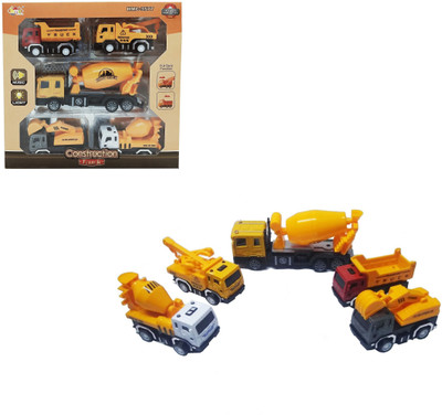 Miss & Chief Pack of 5 Battery Operated Cement Mixer Truck with 4 Mini Pull Back Vehicle Construction Trucks(Multicolor)
Miss & Chief Pack of 5 Battery Operated Cement Mixer Truck with 4 Mini Pull Back Vehicle Construction Trucks(Multicolor)