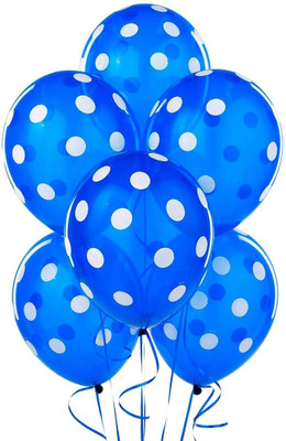 TRISHRA Printed Polka Dot Large Balloon Blue (Pack Of 30) Balloon(Blue, Pack of 30)
TRISHRA Printed Polka Dot Large Balloon Blue (Pack Of 30) Balloon(Blue, Pack of 30)
