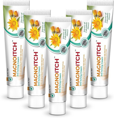 GREEN CURE Magnoitch - Premium Ayurvedic Herbal Anti Itching Cream | Medicine For Itchiness & Dry Skin | Anti Fungal & Anti Bacterial Properties | German Design | Pack Of 5(15 g)
GREEN CURE Magnoitch - Premium Ayurvedic Herbal Anti Itching Cream | Medicine For Itchiness & Dry Skin | Anti Fungal & Anti Bacterial Properties | German Design | Pack Of 5(15 g)