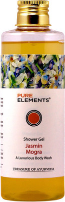 Pure Elements Jasmin Mogra Shower Gel - A Luxurious Body Wash(500 ml)