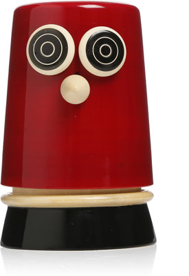Dennmarks Decorative Handmade Wooden Owl Shape Money Bank/coin Box/ Money Pot Coin Holder Cum Piggy Bank For Kids Coin Bank Coin Bank(Maroon)