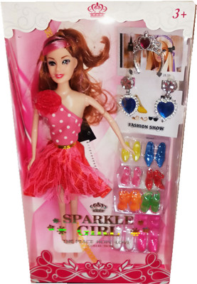 TALKING GANESHA Beautiful 29 CMS Princess Doll With Accessories Doll Set For Girls - Model 3(Multicolor)
TALKING GANESHA Beautiful 29 CMS Princess Doll With Accessories Doll Set For Girls - Model 3(Multicolor)