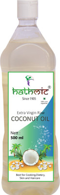 hathmic Raw Extra Virgin Cold Pressed Coconut Oil Coconut Oil Plastic Bottle(500 ml)
hathmic Raw Extra Virgin Cold Pressed Coconut Oil Coconut Oil Plastic Bottle(500 ml)