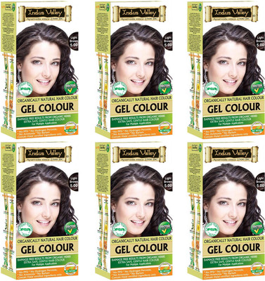 Indus Valley Organically Natural Gel Light Brown 5.0 (Pack of 6) Hair Color(Light Brown 5.0)
Indus Valley Organically Natural Gel Light Brown 5.0 (Pack of 6) Hair Color(Light Brown 5.0)