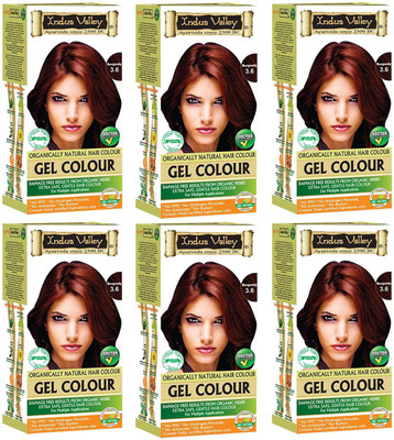 Indus Valley Organically Natural Gel Burgundy 3.6 (Pack of 6)- PPD Free Hair Color(Burgundy 3.6)
Indus Valley Organically Natural Gel Burgundy 3.6 (Pack of 6)- PPD Free Hair Color(Burgundy 3.6)