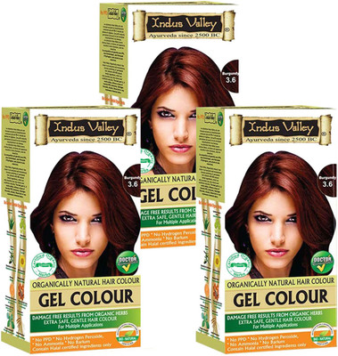 Indus Valley Organically Natural Gel Burgundy 3.6 (Triple Pack) Hair Color(Burgundy 3.6)
Indus Valley Organically Natural Gel Burgundy 3.6 (Triple Pack) Hair Color(Burgundy 3.6)