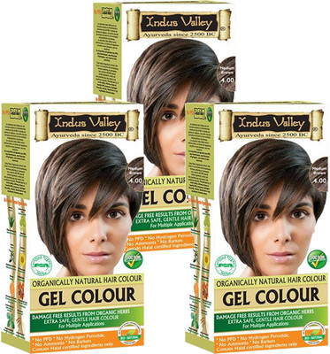 Indus Valley Organically Natural Gel Medium Brown 4.00 (Pack of 3) Halal certified Hair Color(Medium Brown 4.00)
Indus Valley Organically Natural Gel Medium Brown 4.00 (Pack of 3) Halal certified Hair Color(Medium Brown 4.00)