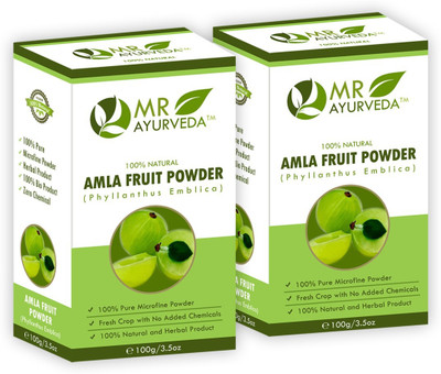 MR Ayurveda Ayurvedic Amla Powder - Complete Hair and Skin Treatment - Combo Set of 2(200 g)
MR Ayurveda Ayurvedic Amla Powder - Complete Hair and Skin Treatment - Combo Set of 2(200 g)