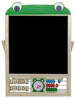 Baybee Wooden 2 in 1 Toys Easel Kids Magnetic Drawing Board Puzzle Painting Blackboard and Whiteboard Double Sided Multifunctional Writing Board Learning & Education Toys(Black)
Baybee Wooden 2 in 1 Toys Easel Kids Magnetic Drawing Board Puzzle Painting Blackboard and Whiteboard Double Sided Multifunctional Writing Board Learning & Education Toys(Black)