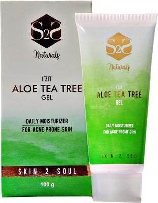 S2S Naturals I’Zit gel for pimples on face and body (with tea tree and aloe vera) Chemical-free, daily use acne moisturizer(100 g)
S2S Naturals I’Zit gel for pimples on face and body (with tea tree and aloe vera) Chemical-free, daily use acne moisturizer(100 g)