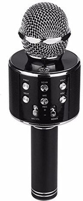 TAAJ Wireless mike with speakers for singing WS-858 Portable Multi-Function Bluetooth Microphone Karaoke With Built In Speaker(Black)
TAAJ Wireless mike with speakers for singing WS-858 Portable Multi-Function Bluetooth Microphone Karaoke With Built In Speaker(Black)