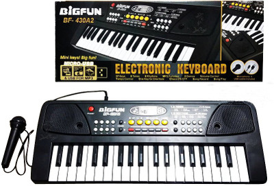 Jack Royal Electronic Keyboard with Microphone(Black) 
Jack Royal Electronic Keyboard with Microphone(Black)