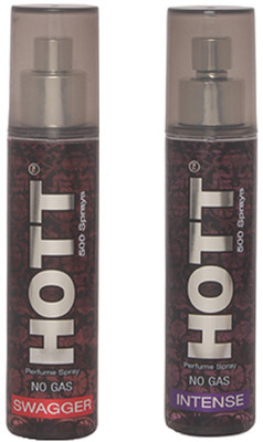 HOTT SWAGGER & INTENSE Perfume Spray for Men- (Set of 2) (60ml each) Perfume - 60 ml(For Men)
HOTT SWAGGER & INTENSE Perfume Spray for Men- (Set of 2) (60ml each) Perfume - 60 ml(For Men)
