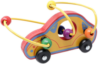 Tootpado Wooden Bead Maze Educational Toy Car - Car (1TNG248) - Toddler Baby Roller Coaster Around Circle Bead Early Development Toys(1 Pieces)
Tootpado Wooden Bead Maze Educational Toy Car - Car (1TNG248) - Toddler Baby Roller Coaster Around Circle Bead Early Development Toys(1 Pieces)