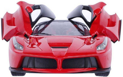 galaxies Remote Control Rechargeable Ferrari Max Speed with open door 1:16 5-channel Support (Red)(Red)