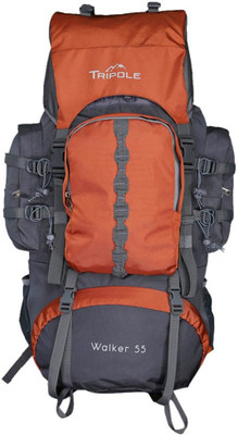 Tripole Walker 55 Ltr Rucksack Bag Orange/Grey Rucksack - 55 L(Orange, Grey), Grey;orange
Tripole Walker 55 Ltr Rucksack Bag Orange/Grey Rucksack - 55 L(Orange, Grey), Grey;orange