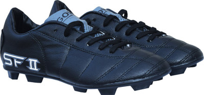 Gowin By Triumph SF-II PU Black Football Shoes For Men(Blue