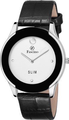 fascino Analog Round White Dial Slim Watch with Leather Belt FCW 1224-SL Watch - For Men
fascino Analog Round White Dial Slim Watch with Leather Belt FCW 1224-SL Watch - For Men