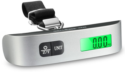 Zahuu Digital Hanging Luggage Scale 50 Kg Weighing Scale(Silver)