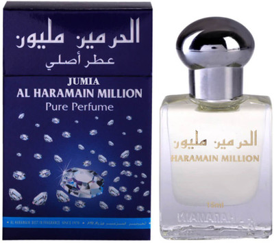 Jumia Al Haramain Million Fragrance 15ml Roll on Perfume Oil (Attar) Floral Attar(Floral)
