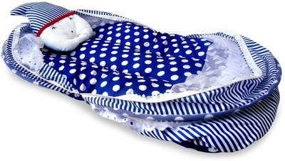 Aayat Kids Cotton Bedding Set(Dark Blue)