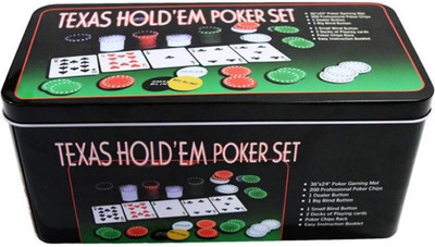 DEVOTION Texas Hold 'Em Poker Set(Multicolor)