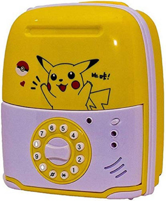 kajal toys Speaking Money Safe for Kids with Smart Electronic Lock | Piggy Bank for Coin/Bills, ATM Piggy Bank, Safe Coin Bank Coin Bank(Yellow)
kajal toys Speaking Money Safe for Kids with Smart Electronic Lock | Piggy Bank for Coin/Bills, ATM Piggy Bank, Safe Coin Bank Coin Bank(Yellow)
