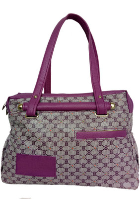 Jovial Hand-held Bag(Purple)