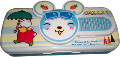 kidoz kingdom CARTOON PENCIL BOX WITH COMB CARTOON Art Plastic Pencil Box(Set of 1, Multicolor)
kidoz kingdom CARTOON PENCIL BOX WITH COMB CARTOON Art Plastic Pencil Box(Set of 1, Multicolor)