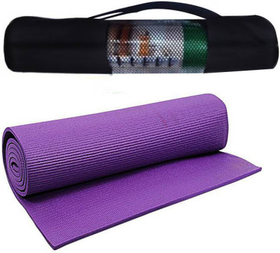 Klassy Strong Fitness With cover Yoga mat (copy to thailand brand ) -0A2D49 Purple 5 mm Yoga Mat