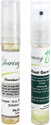 Glowing Buzz Combo of 1 Nourishment Vitamin E Oil and 1 WheatGerm Essential Oil(Set of 2)
Glowing Buzz Combo of 1 Nourishment Vitamin E Oil and 1 WheatGerm Essential Oil(Set of 2)