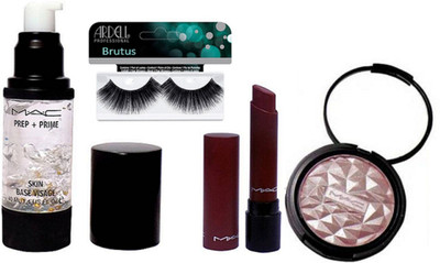 BRUTUS Eyelashes, Mac Prep + Prime Skin Base Visage Primer, Liptensity, Makeup Beauty illuminator(Set of 4)
BRUTUS Eyelashes, Mac Prep + Prime Skin Base Visage Primer, Liptensity, Makeup Beauty illuminator(Set of 4)